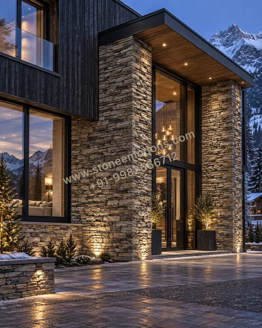 Evening Stone Facade full reference