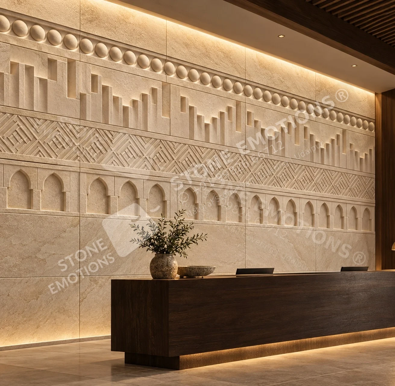 CHRONICLE CHR-03 RHYTHM OF TIME — Boutique heritage hotel reception