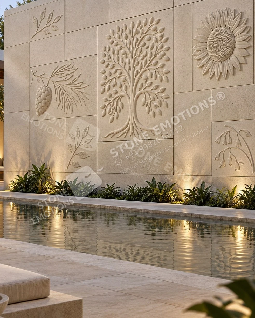 ELEMENTA ELM-08 Garden Archive — Boutique resort courtyard