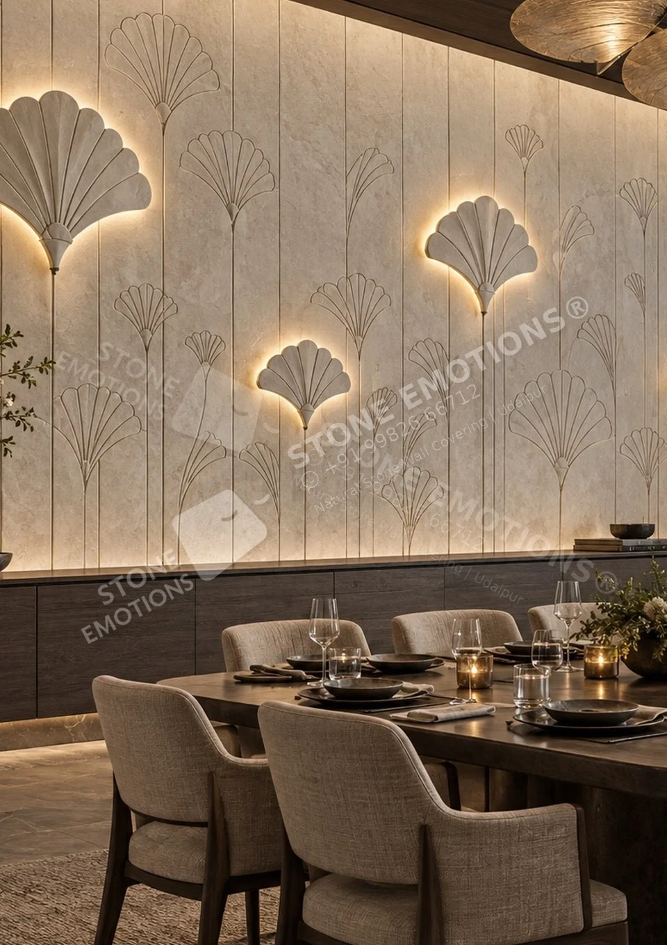 LUMINA LUM-08 Fan Botanica — Design visualisation from the master portfolio