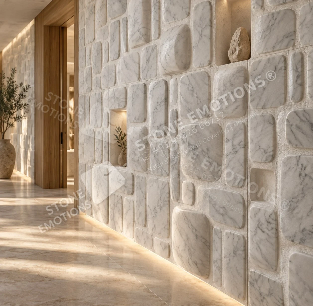 STRATA STR-08 SOFT BLOCKS — Wellness resort corridor