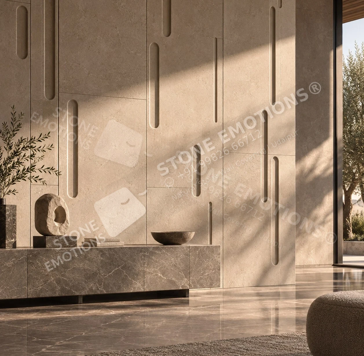 STRATA STR-10 CAPSULE RELIEF — Private gallery / residential salon