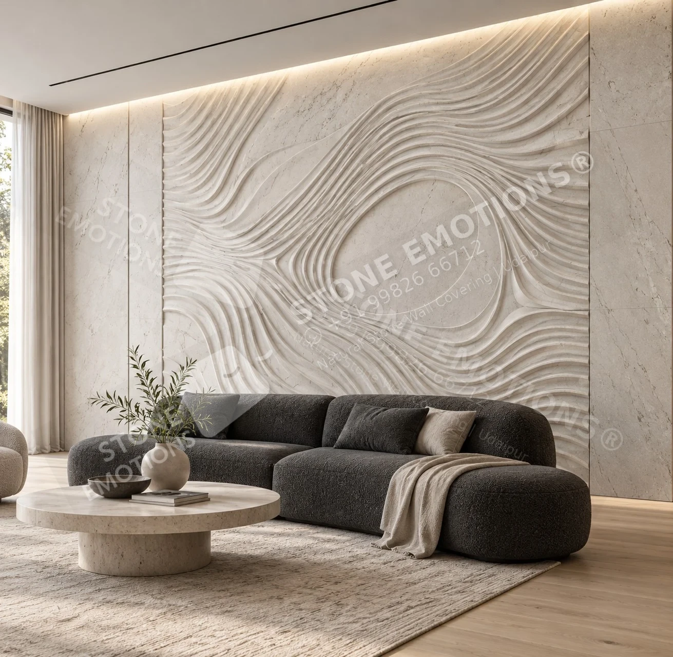 SYNERA SYN-03 QUIET CURRENT — Luxury residence living room
